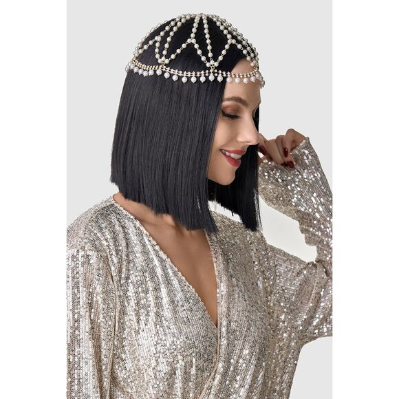 Elegant Pearl Headpiece main image 6